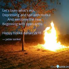 Quote Holika Dahan Picture Picture Of Quote 2 holi dahan quotes in english.