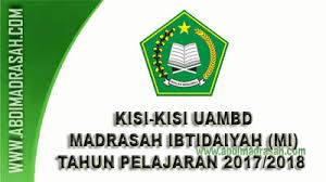 Wujudnya adalah sebuah tabel yang memuat tentang perperincian materi dan tingkah laku beserta imbangan/proporsi yang dikehendaki oleh penilai. Kisi Kisi Ujian Akhir Madrasah Berstandar Daerah Uambd Mi Tahun Pelajaran 2017 2018 Abdi Madrasah
