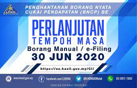 Untuk makluman anda, pengemukaan borang nyata cukai pendapatan (bncp) lembaga hasil dalam negeri malaysia (lhdnm). Lhdn Perlanjutan Tempoh Masa Untuk Penghantaran Borang Manual Dan E Filing Tarikh Akhir Penghantaran Borang Be Pada 30 Jun Klik Untuk Tarikh Penghantaran Borang Lain Yang Terkini My Media