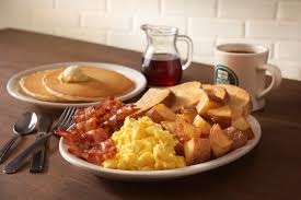 Image result for waffles and pancakes and bacon and eggs