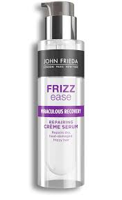 Works best on dehydrated and damaged hair. Repairing Frizzy Hair Serum John Frieda