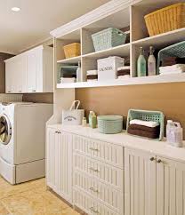 Diy room decorating ideas (diy wall art, decor, organization) office update! Laundry Room Storage Shelves
