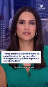 The Trump administration is threatening to cut all funding to Harvard after  a federal task force found that the university failed to protect Jewish  students from harassment. A letter sent to Harvard ...
