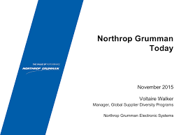 northrop grumman today presentation