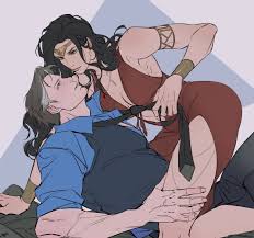 Rule34 - If it exists, there is porn of it  batman, ben affleck, bruce  wayne, diana prince, gal gadot, wonder woman  7500914