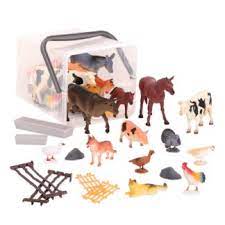 Terra Country World Bucket Farm Animal Toys Pet Toys Animal Figures