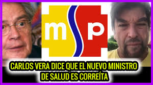 Carlos vera no está a gusto con el nuevo ministro de Salud, dice que es  carrerista