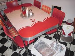 23 red dinette sets vintage kitchen