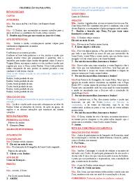 Celebracao Da Palavra Folheto Pdf Eucaristia Oracao
