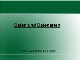 3.1 eigenschaften 3.2 gruppierung 3.3. Ppt Daten Und Datenarten Powerpoint Presentation Free Download Id 4723418