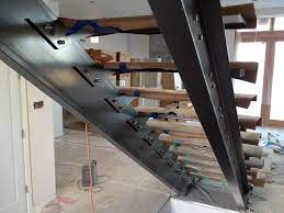 Notched Steel Beam Design Google Search I Beams Pinterest Metal Stairs Stairs Design Stairs Stringer