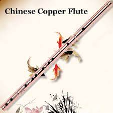 Mempertahankan diri sendiri daripada serangan musuh, binatang liar dan sebagainya. Seruling Cina Tembaga Dizi Transversal Flauta Tradisional Angin Alat Musik Pemula Pipa Logam Alat Pertahanan Diri Kunci G Chinese Flute Musical Instrumentscopper Flute Aliexpress