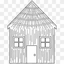 What are the trending exterior house colors? Houses Clipart Group Image Black And White Download Three Little Pigs Straw House Coloring Pages Png Download 1124949 Pikpng