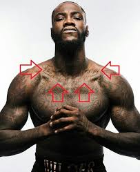 50 cent isn't done flaming deontay wilder + uses savage martin meme: Deontay Wilder S 33 Tattoos Their Meanings Body Art Guru