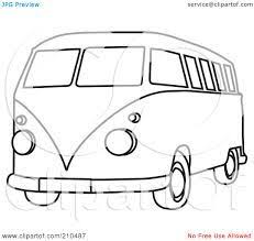 Related Image Hippie Bus Van Drawing Coloring Pages