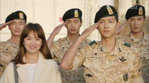 Descendants of the sun (english & literal title). Descendants Of The Sun Wallpaper Descendants Of The Sun Soldiers Cast 1024x576 Wallpaper Teahub Io