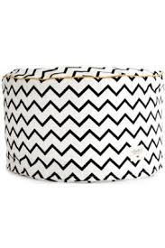 Sitzpuff Timbuktu Zacke Schwarz Nobodinoz Sitzkissen Sitzhocker Pouf Sitzsack Sitzpuff Sitzen