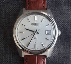 The seiko old clock has a schoolhouse style design, engraved in a dark brown solid oak case. Vintage Seiko Watches History Iconic Models Vintage Watch Inc