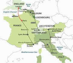 A journey along the romantic road, stretching between würzburg and füssen in bavaria, is europe's ultimate road trip. Map Of Italy And Switzerland Share Map