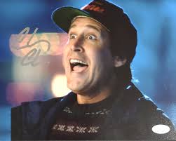 Chevy Chase Clark Griswold Christmas Vacation Signed 8x10 Photo JSA COA!