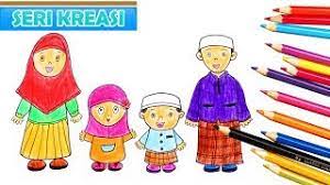 Gambar kartun anak muslim mengaji vector desaintasik com kartun gambar kartun gambar. Kartun Keluarga Muslim Kartun Anak Islami Jamallaeli Youtube