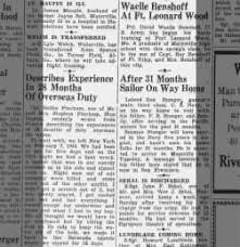 Rollin Fincham describes his tour of duty in World War II