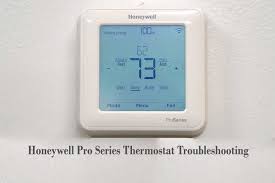 Repeat this process to enter the second through fourth digits of the number. Honeywell Pro Series Thermostat Troubleshooting Home Automation