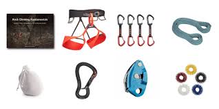 Items such as mountaineering boots, crampons, a climbing helmet and an ice axe are standard items for almost every mountaineering climb. 12 Best Gear Picks For Beginner Rock Climbers View Lowest Prices