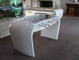 Modern Foosball Table Debuchy By Toulet Foosball Soccer Table Foosball Tables