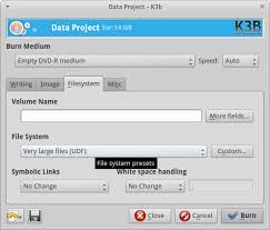 11 04 Fast Way To Burn Dvd R Udf Ask Ubuntu