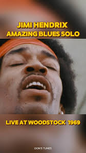 Amazing blues solo by Jimi Hendrix