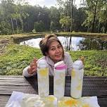 M A Y A - nature - water bottle workshop - with Jiew
