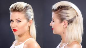 2 wet look hair styles with slick hold styling pomade. Slicked Back Hair For Short Hair Tutorial Milabu Youtube