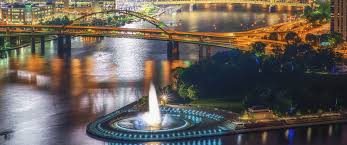 At point state park on sunday, there will be music and vendors from 6 to 10 p.m. Point State Park Fountain Rehabilitation Herbert Rowland Grubic Inc