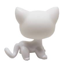 Lps Gercek Nadir Pet Shop Ayakta Littlest Kedi Kopek Beyaz Pembe Sim Kitty Mavi Gozler Pvc Noel Hediyesi Oyuncaklar Ucretsiz Posta Duvar Cikartmalari Aliexpress
