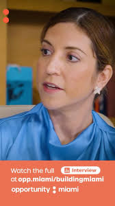 Building Miami: Economic Development, Opportunity, & Innovation, Learn how  the County is shaping Miami’s future in our latest interview with Francesca  de Quesada Covey, @MiamiDadeCounty’s Chief of ...