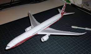 Papiermodelle flugzeuge kostenlos modellbau flugzeuge kartonmodell klemm kl 35 liesel bach 1 24 schreiber bogen buchdruck from lh3.googleusercontent.com. Boeing 777 8x 9x Free Airplane Paper Model Download Paper Models Paper Airplane Models Model Airplanes
