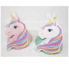 Topi Ulang Tahun Unicorn Pastel Topi Ultah Unicorn Pastel Custom Shopee Indonesia