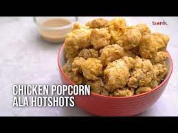 Chicken Popcorn Ala Hotshots Youtube Recipes Mushroom Gravy Recipe Cooking Recipes