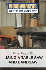 Resaw Shortcut Tip Using A Table Saw And Bandsaw Wwgoa Best Woodworking Tools Woodworking Woodworking Tools