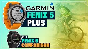 garmin fenix 5 plus vs 5 5s 5x gps watch comparison