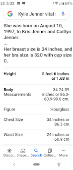 What are Kylie Jenner's measurements? - Quora