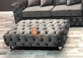 Don't forget the kid`s room! Ariel Chesterfield Coffee Table Footstool Barronbeds