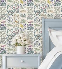 Apothecary S Garden Wallpaper In 2020 Craftsman Wallpaper Shop Wallpaper Poppy Wallpaper