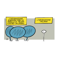 La voce grossa Oggi per Il Cittadino Trump Zelensky Italia Europa