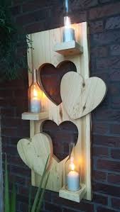 20 Cute Diy Ideas That Will Make Your Home Adorable 20 Diy Diyhomedecor Diyfurniture Lumbung Batu Com Wooden Hearts Wood Crafts Wooden Diy