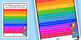 Any questions we suspect of being leading questions or asked merely to promote an agenda or sealioning will be removed. 10 What Questions For Kids Poster Parents