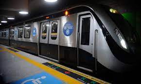 The opening of cityringen to be celebrated with great public celebration and free transport. Passageiros Podem Viajar De Graca Ate Domingo Na Linha 4 Do Metro Do Rio Agencia Brasil