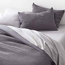 Cotton cover duvet zipped duvet cover hotel chinese duvet holy bibles king james version colcha king duvet cover queen woman cover vivoy81 coat fox fur isdb cover duvet set cover quilt cover duvet. Parachute Waffle Charcoal King Cal Duvet Cover Set Reviews Crate And Barrel