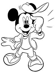 Mickey Mouse Para Colorear Jpg